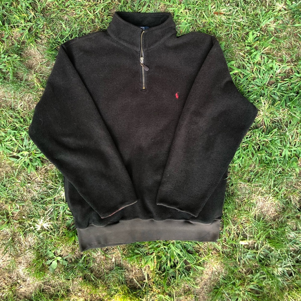 Vintage Polo Fleece Quarter Zip